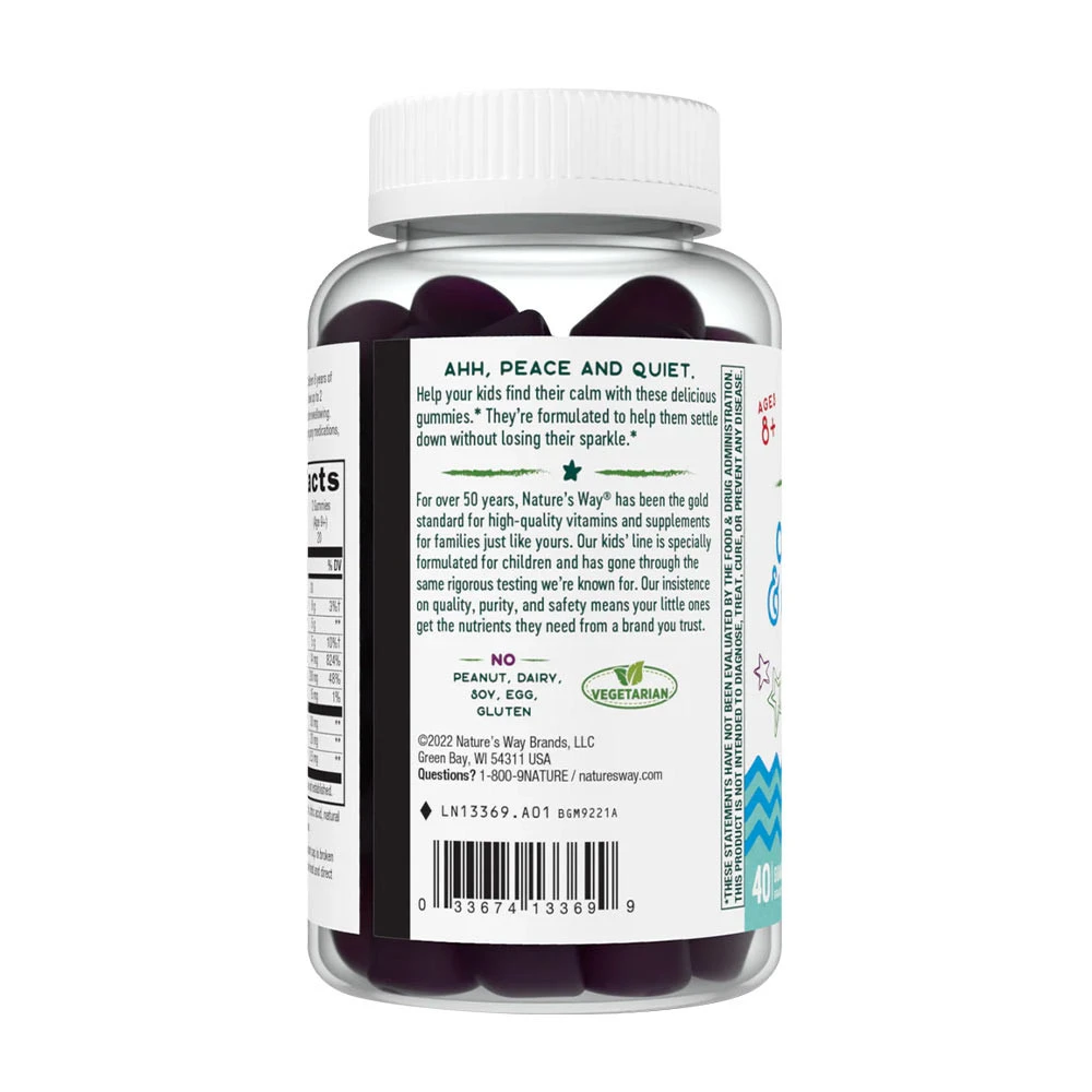 Natures Way - Natures Way Kinder Cool, Ruhig & Gelassen (40 Gummibärchen) – Bild 3