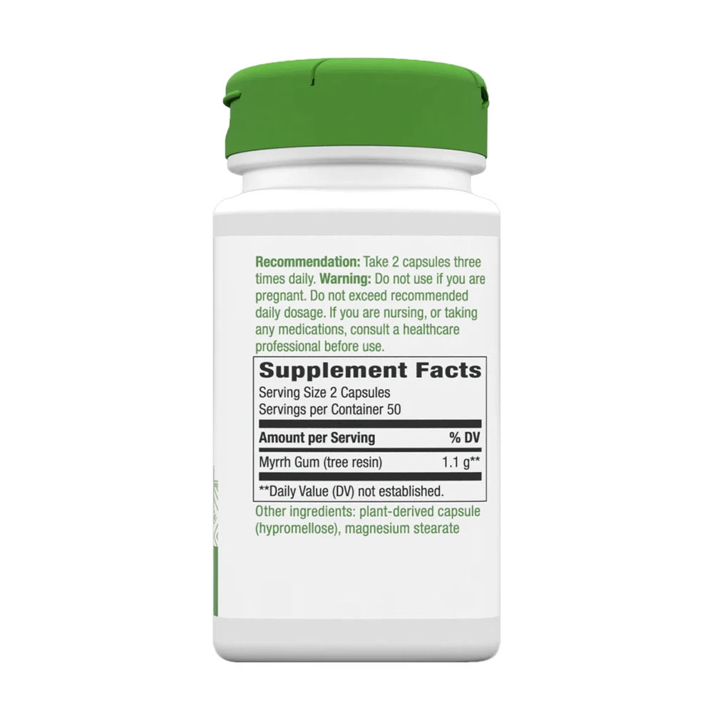 Natures Way - Myrrhe-Gummi (100 Kapseln) – Bild 7