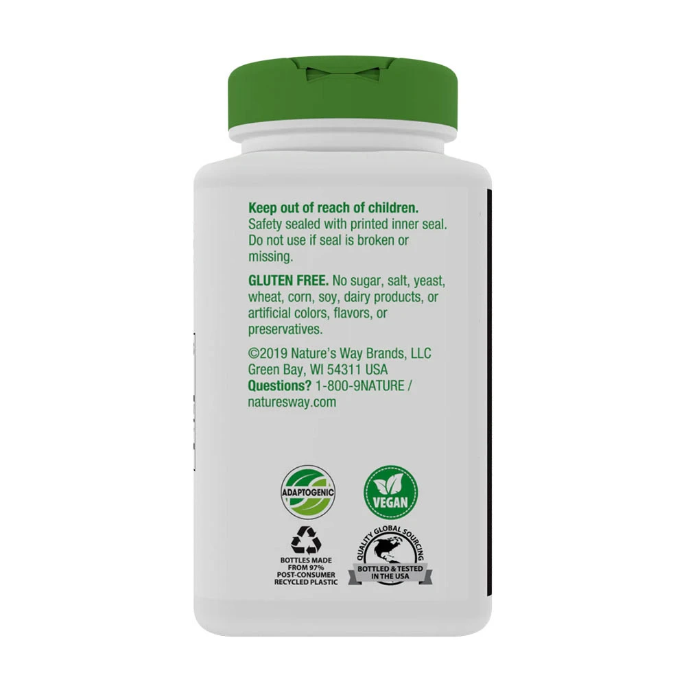 Natures Way - Sibirischer Eleuthero (180 Kapseln) – Bild 8