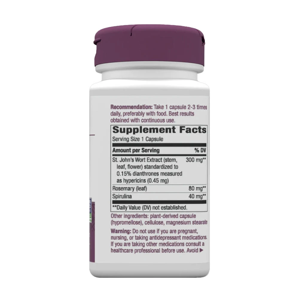 Natures Way - Johanniskraut Premium Extrakt (90 Kapseln) – Bild 2