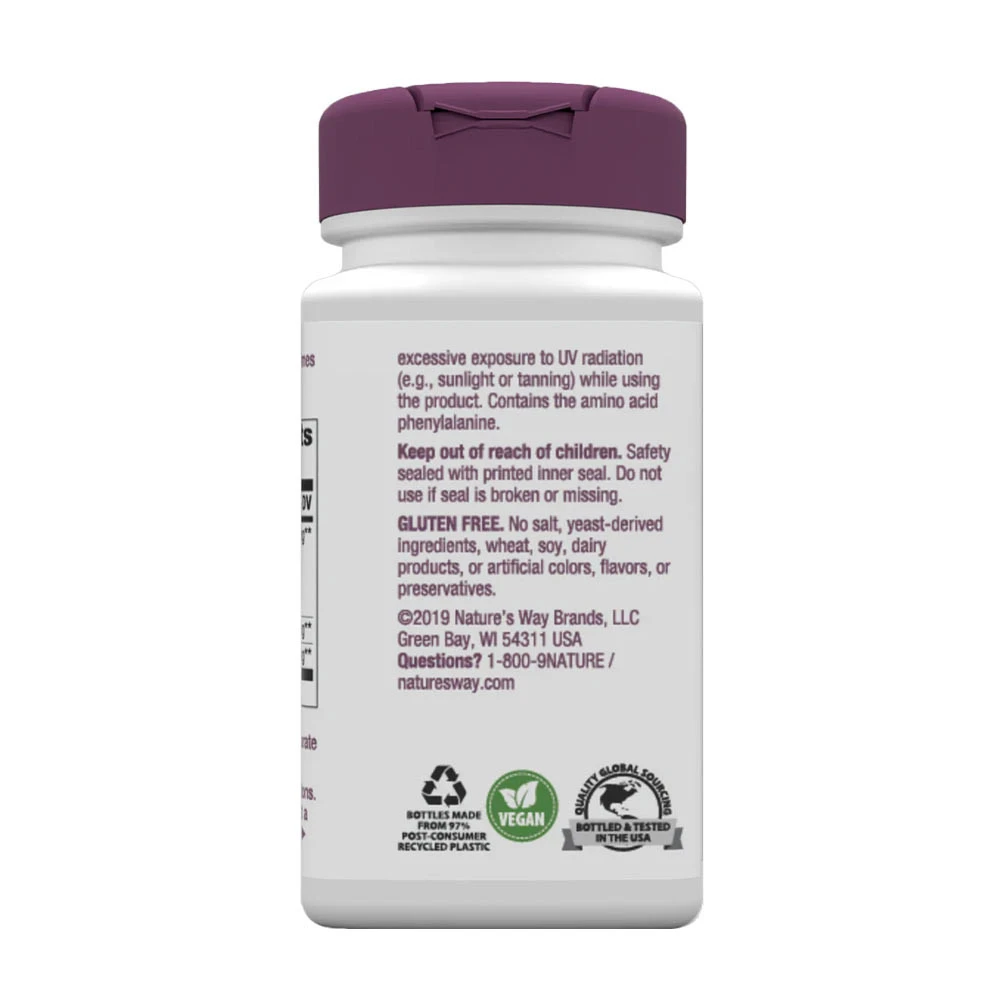 Natures Way - Johanniskraut Premium Extrakt (90 Kapseln) – Bild 3