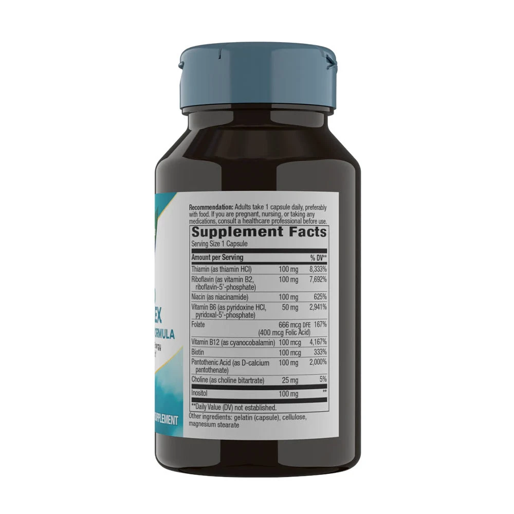 Natures Way - Vitamin B-100-Komplex (60 Kapseln) – Bild 7