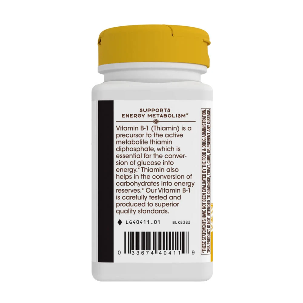 Natures Way - Vitamin B1 (100 Kapseln) – Bild 6