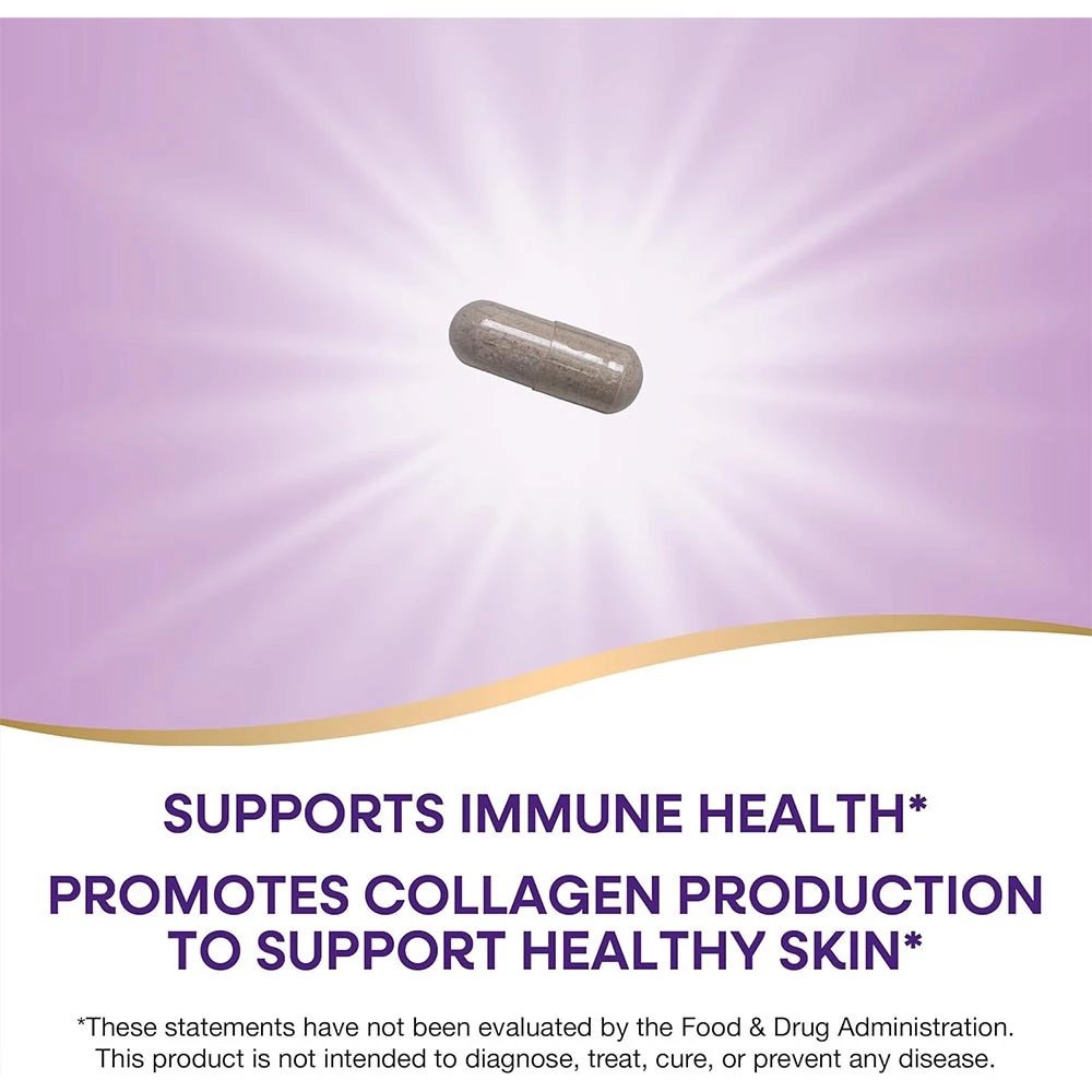 Natures Way - Vitamin C mit Hagebutten (250 Kapseln) – Bild 9