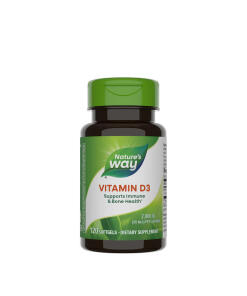 Natures Way Vitamin D3 (120 Softgels)