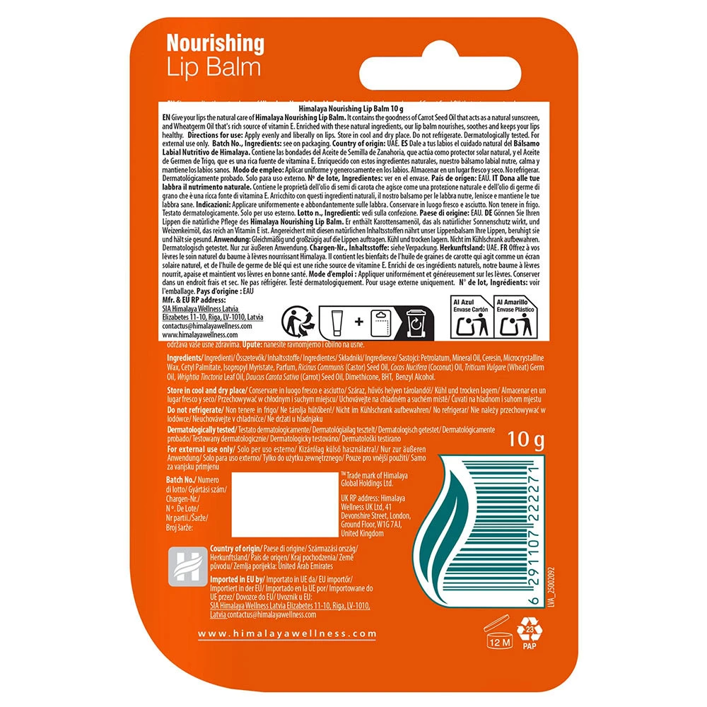 Himalaya - Nährender Lippenbalsam - 10g – Bild 4