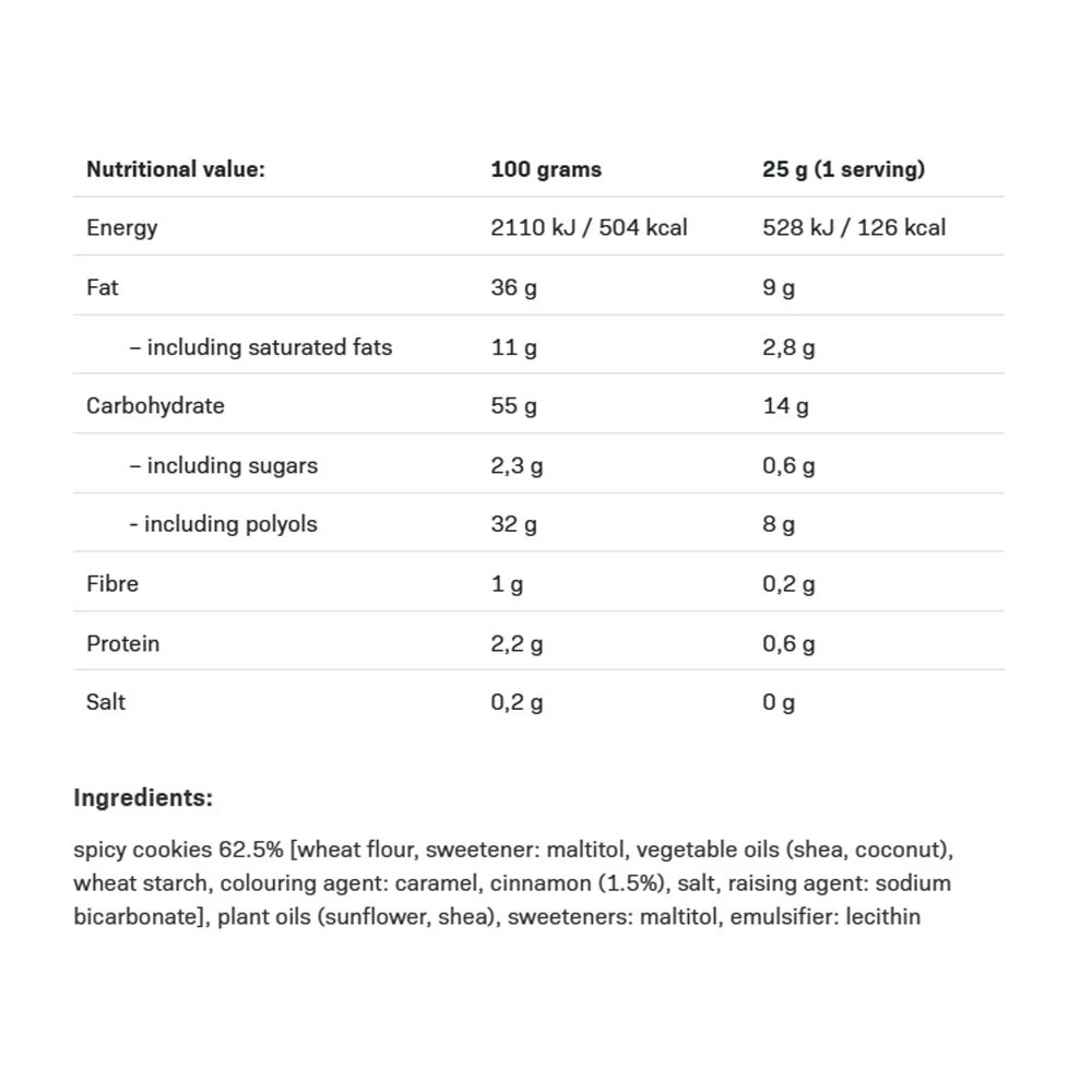 Allnutrition - Nutlove, Keks-Knusper - 500g – Bild 4