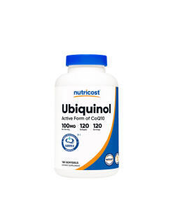Nutricost Ubiquinol 100 mg (120 Softgels)