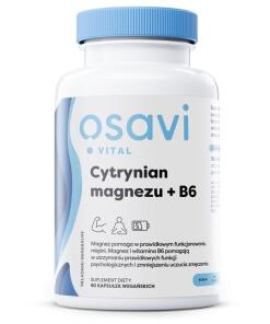 OSAVI Magnesium citrate + B6 (90 vcaps)