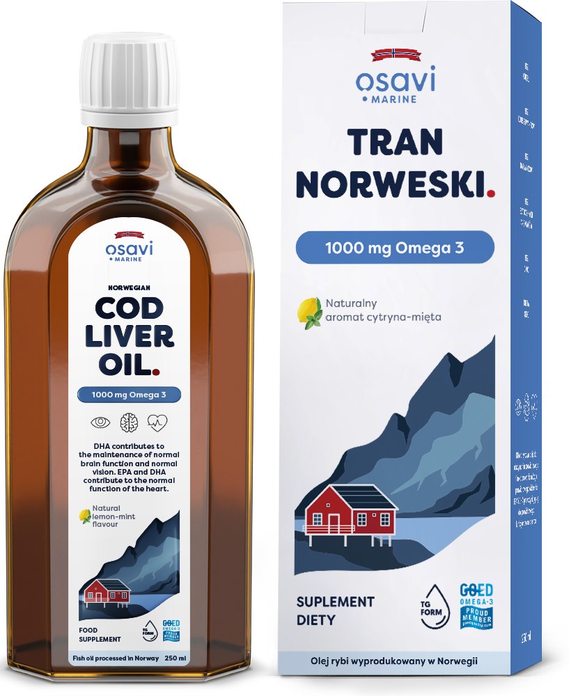 OSAVI Norwegian Cod Liver Oil
