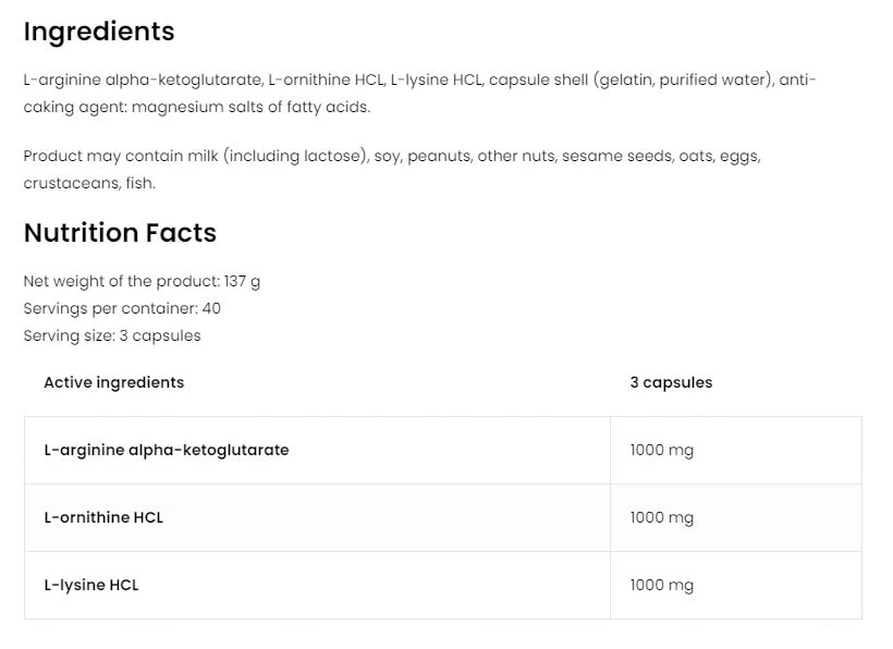 OstroVit - OstroVit AOL 3000 mg (120 Tabletten) – Bild 2
