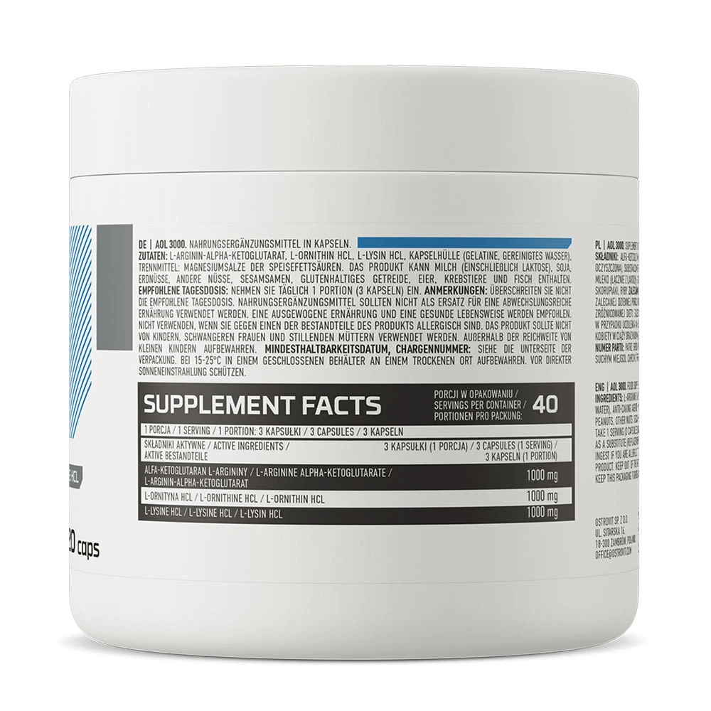 OstroVit - OstroVit AOL 3000 mg (120 Tabletten) – Bild 9