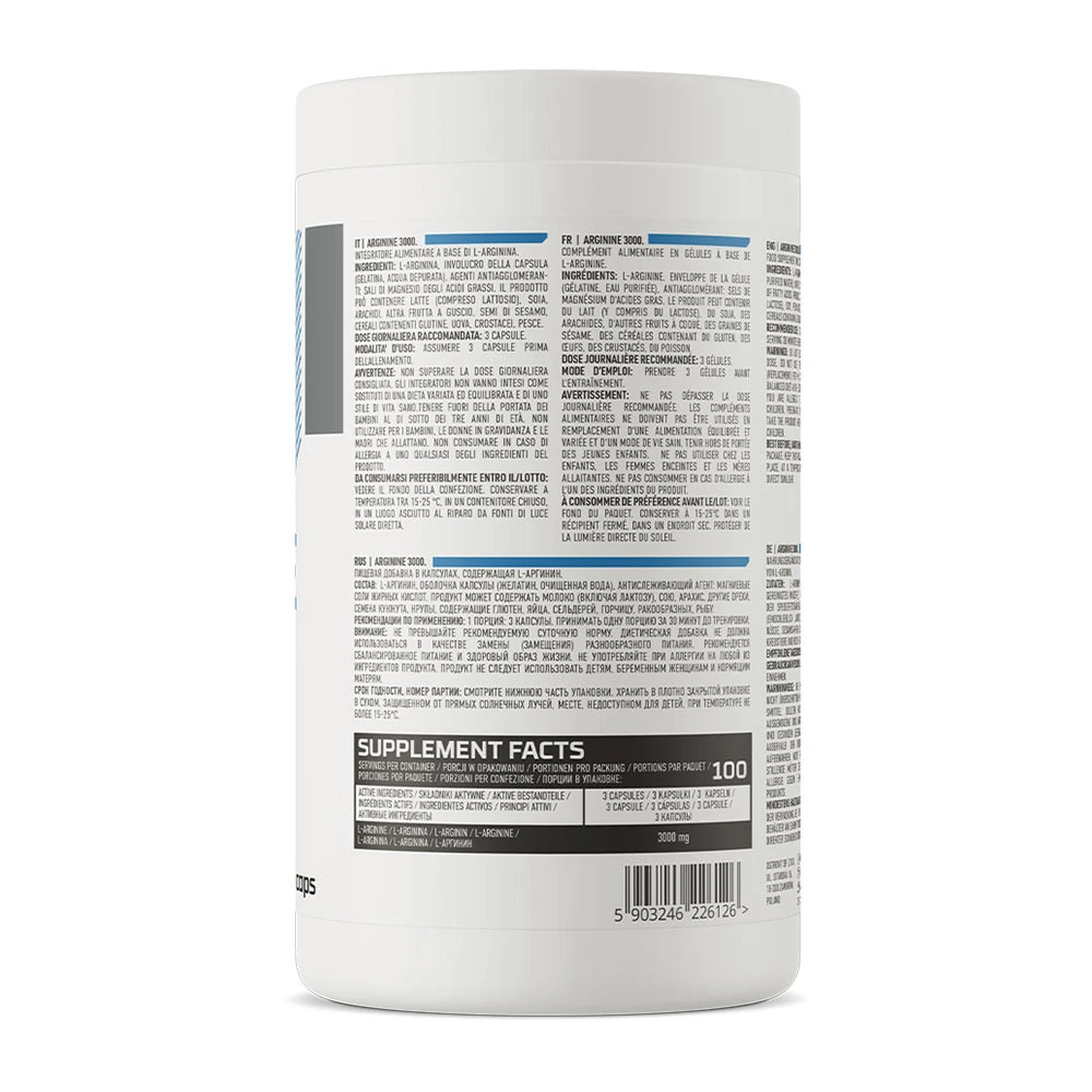 OstroVit - OstroVit Arginin 3000 (300 Kapseln) – Bild 7
