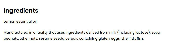 OstroVit - OstroVit Zitronen-Ätherisches Öl (15 ml) – Bild 6