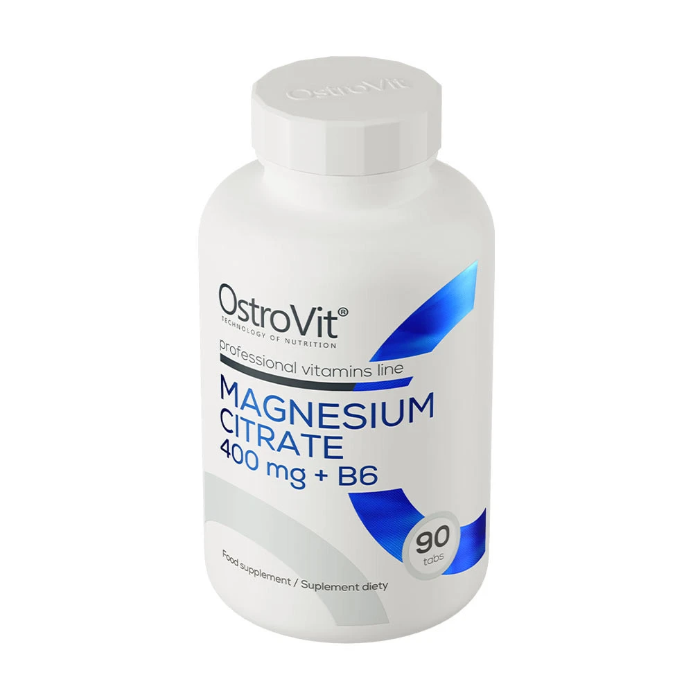 OstroVit - OstroVit Magnesiumcitrat 400 mg + B6 (90 Tabletten) – Bild 3