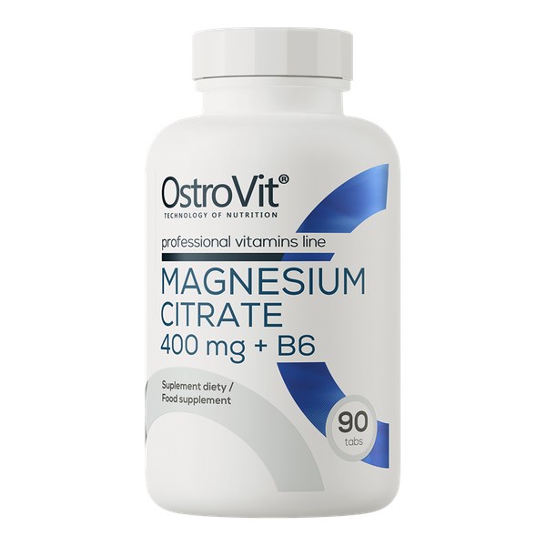 Ostrovit Magnesium Citrate 400 mg + B6 (90 Tablets)