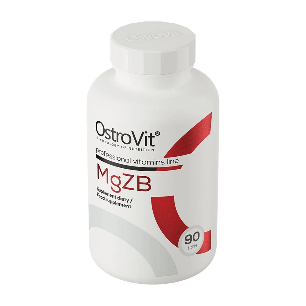 OstroVit MgZB - Magnesium, Zink und Vitamin B6 (90 Tabletten) – Bild 3