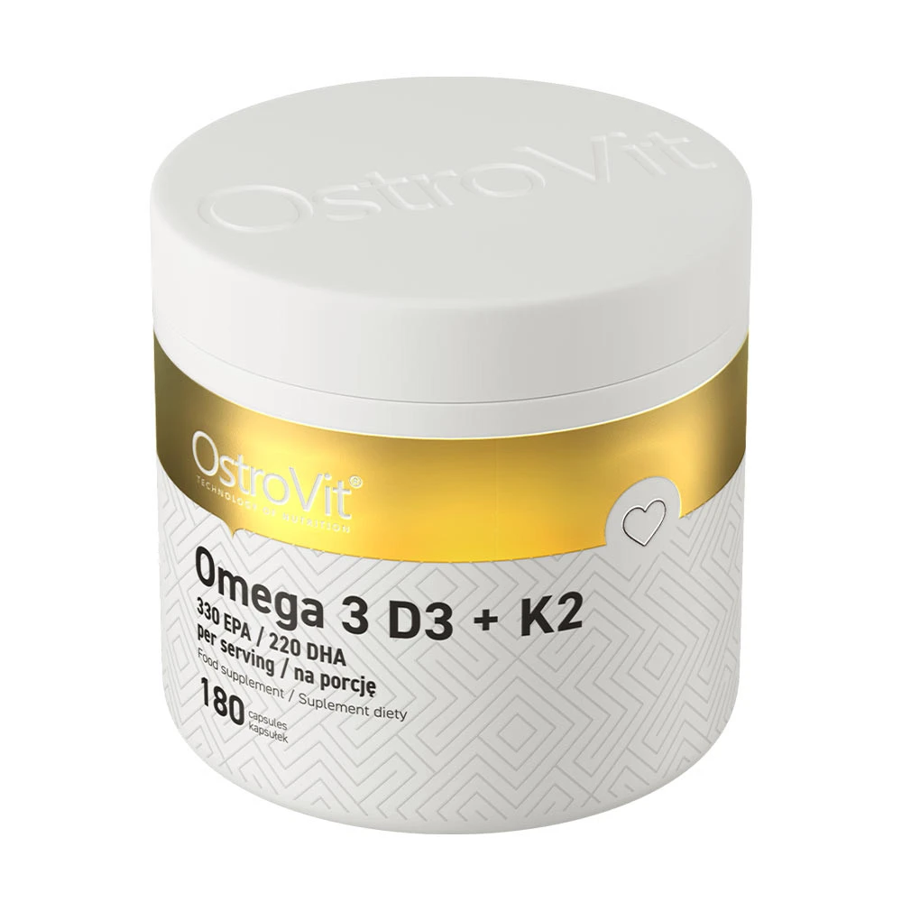 OstroVit - Omega 3 D3+K2 (180 Kapseln) – Bild 6