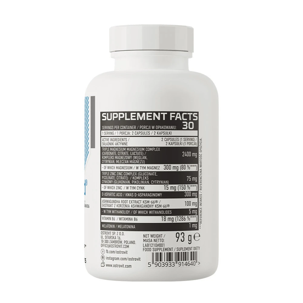 OstroVit - ZMAdvanced (60 Kapseln) – Bild 6