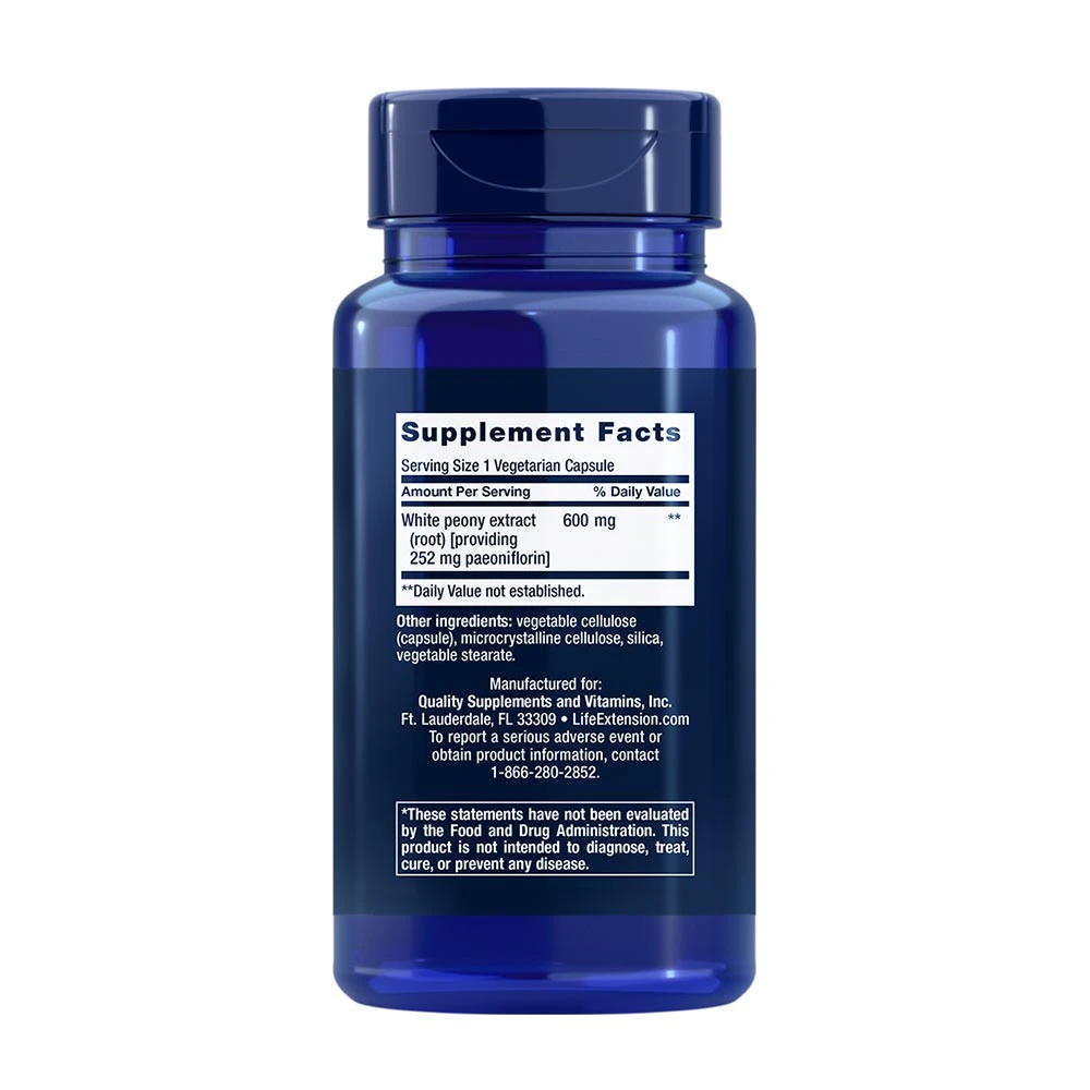 Life Extension - Pfingstrosen-Immun - 60 Kapseln – Bild 2