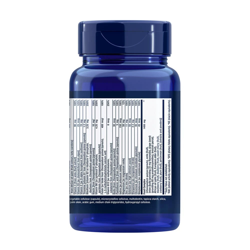 Life Extension - Pflanzenbasiertes Multivitamin - 90 Kapseln – Bild 3