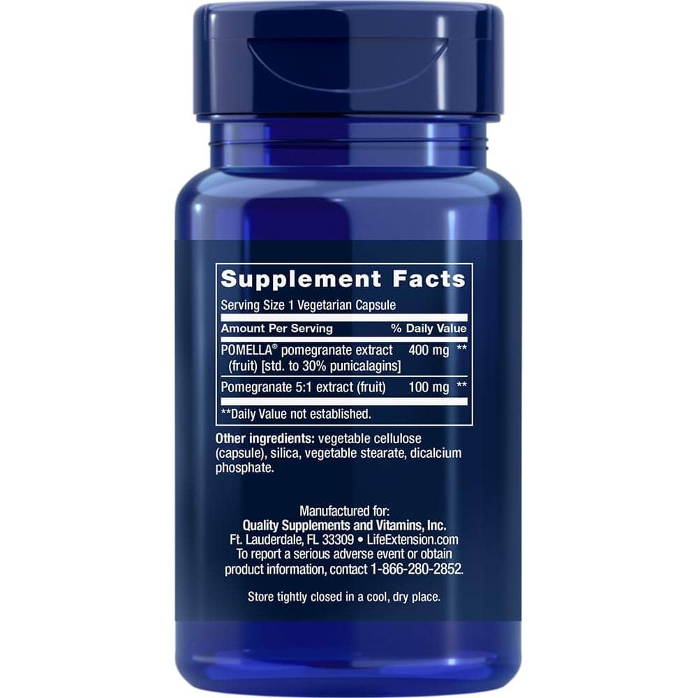 Life Extension - Granatapfelfruchtextrakt - 30 Kapseln – Bild 3