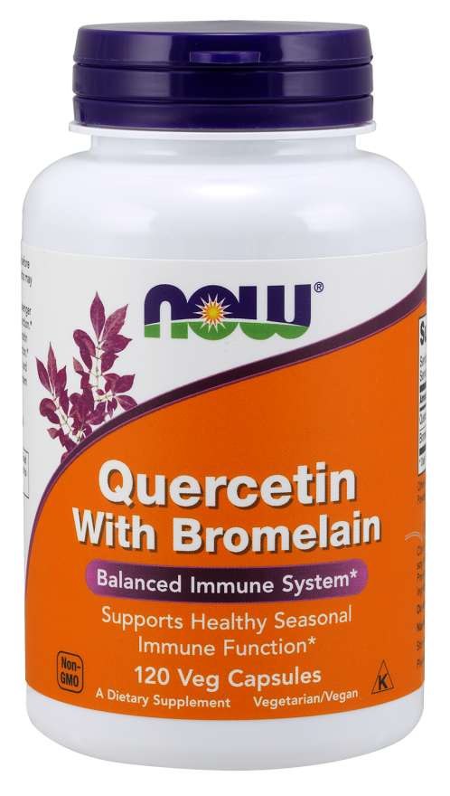Quercetin with Bromelain - 120 vcaps