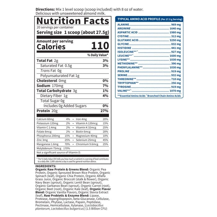 Garden of Life - Protein & Gemüse - 550 - 650 Gramm – Bild 2