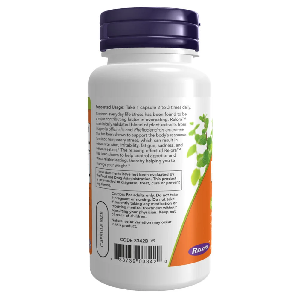 NOW Foods - Relora, 300 mg - 120 Kapseln – Bild 5