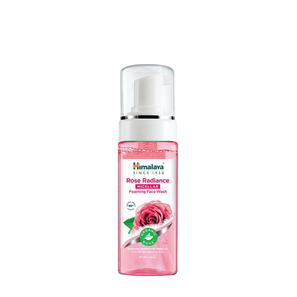 Rose Radiance Micellar Foaming Face Wash - 150 ml.