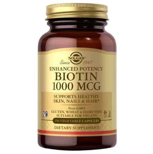 SOLGAR Biotin 1000 mcg (250 caps)