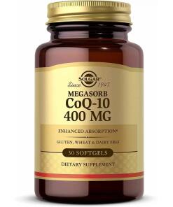 SOLGAR Megasorb CoQ-10 400 mg (30 sgels)
