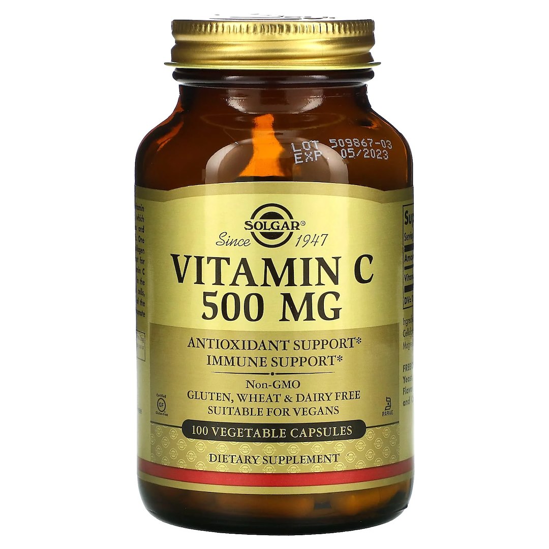 SOLGAR Vitamin C 500 mg (100 caps.)