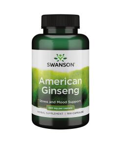 SWANSON American Ginseng 550mg 100kaps