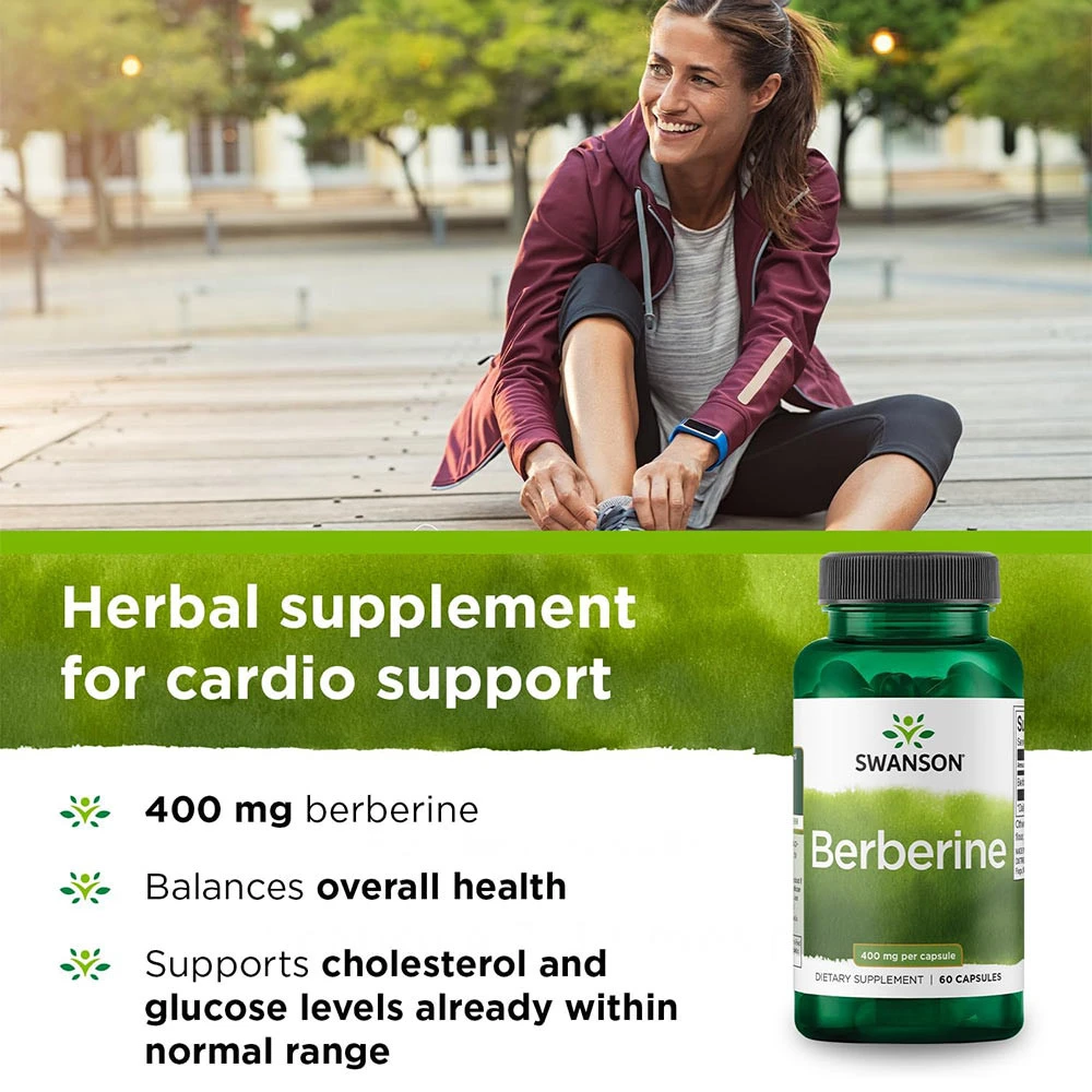 Swanson - Berberin, 400 mg - 60 Kapseln – Bild 5