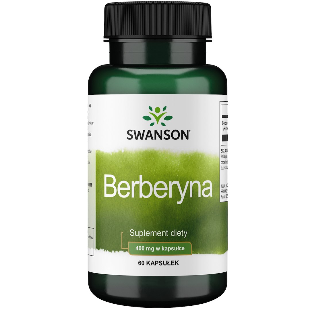 SWANSON Berberyna 400mg 60kaps
