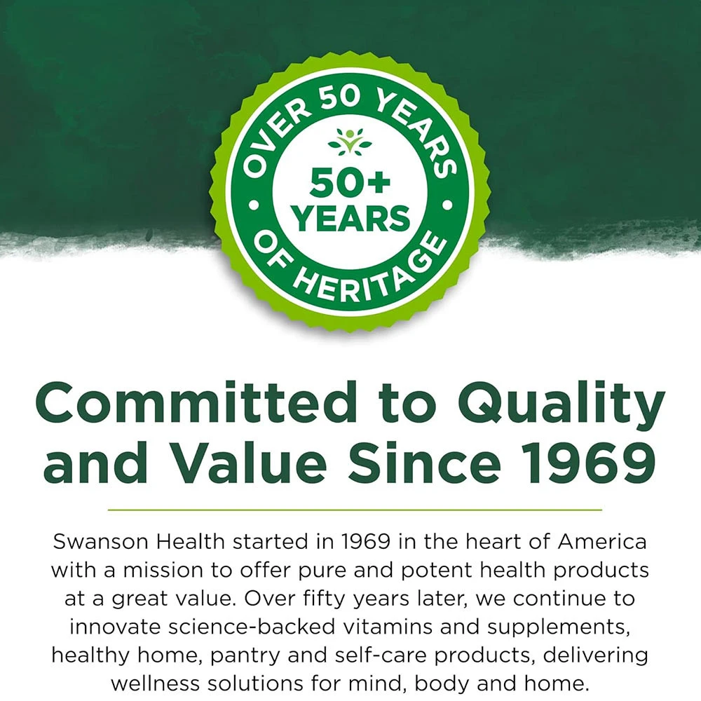 Swanson - B-Komplex, täglich - 100 Kapseln – Bild 7