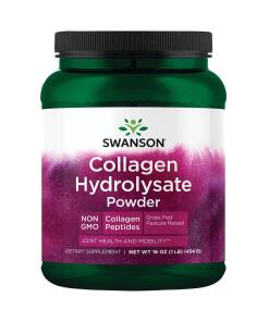 SWANSON Hydrolizowany kolagen w proszku 454g