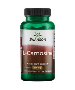SWANSON L-karnozyna 500mg 60kaps