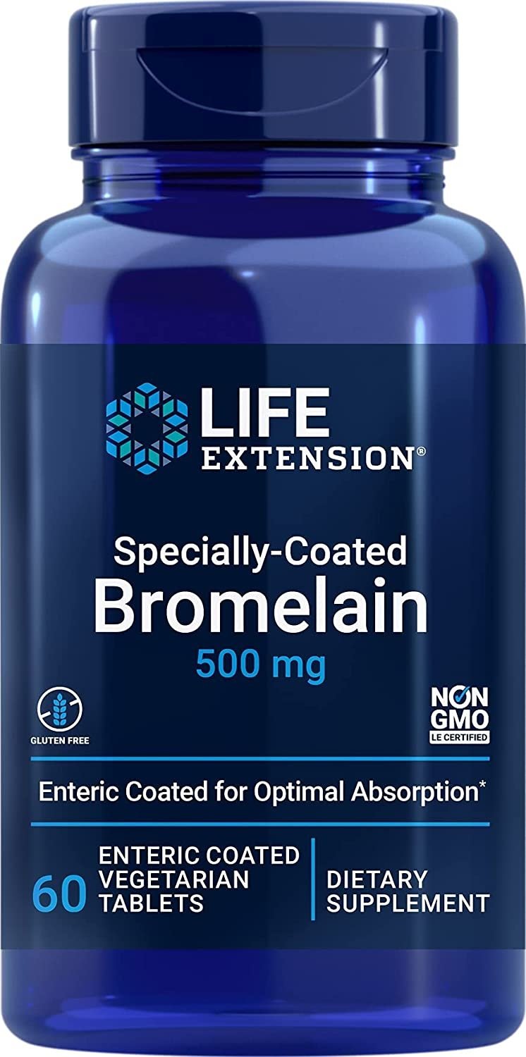 Specially-Coated Bromelain