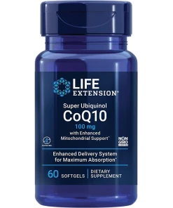 Super Ubiquinol CoQ10 – 100 mg Softgels, 60 Count