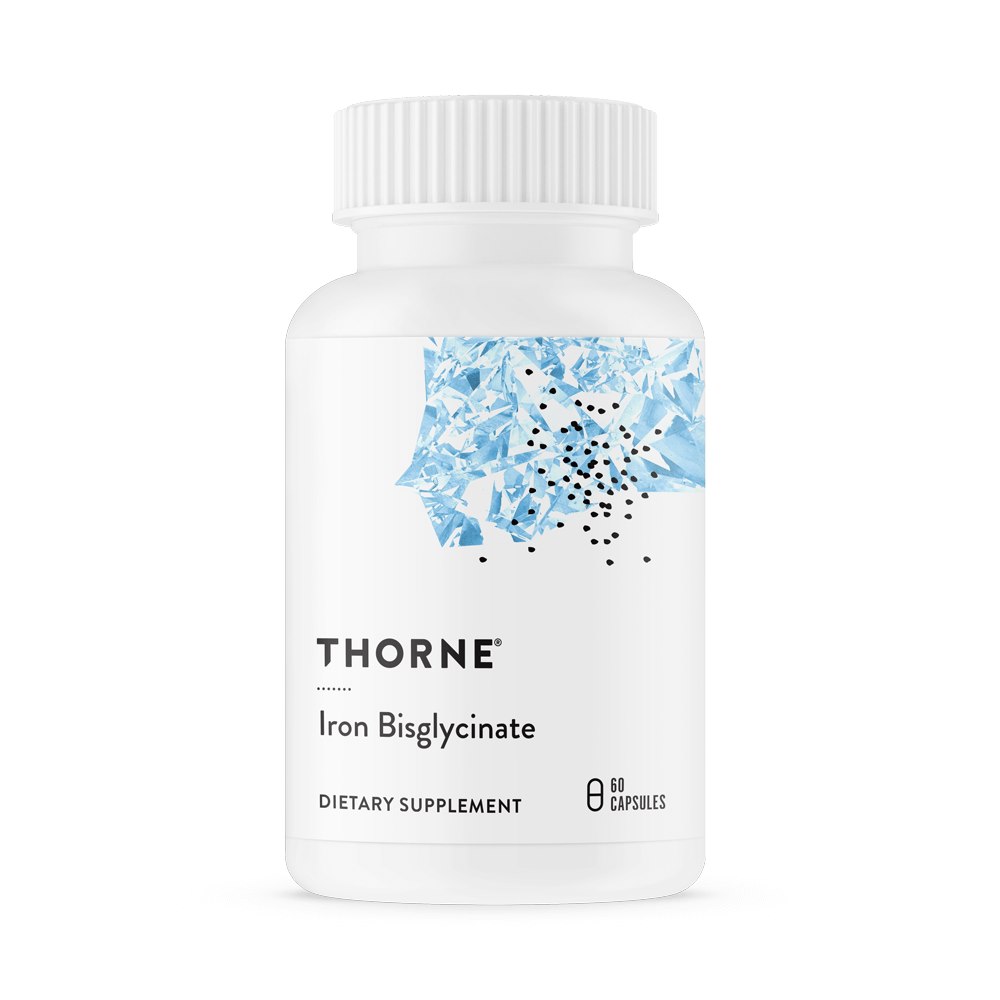 THORNE RESEARCH Iron Bisglycinate (60 Kapseln)