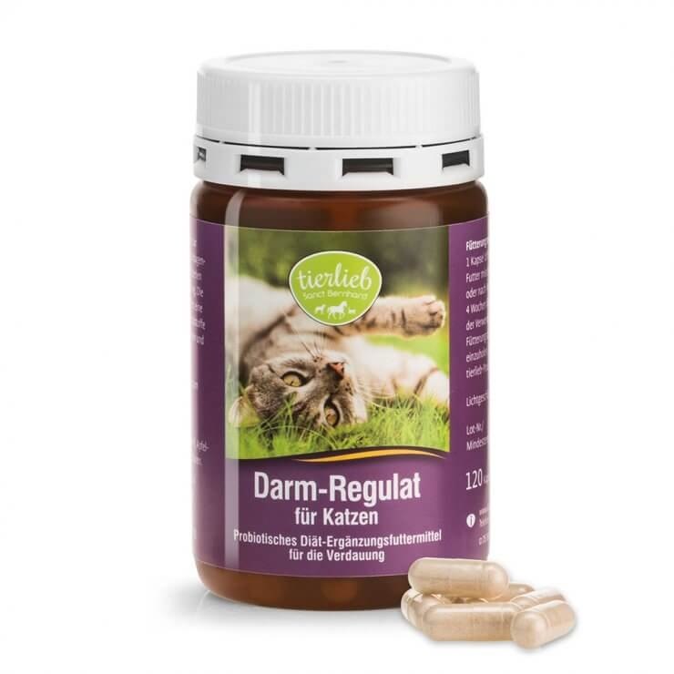 TIERLIEB Darm-Regulat with Probiotic for Cats (120 caps)