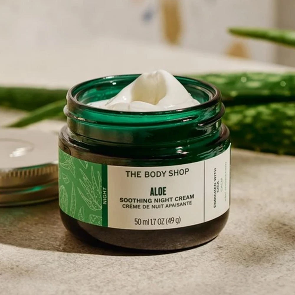 The Body Shop - Aloe Vera Nachtcreme (50 ml) – Bild 5
