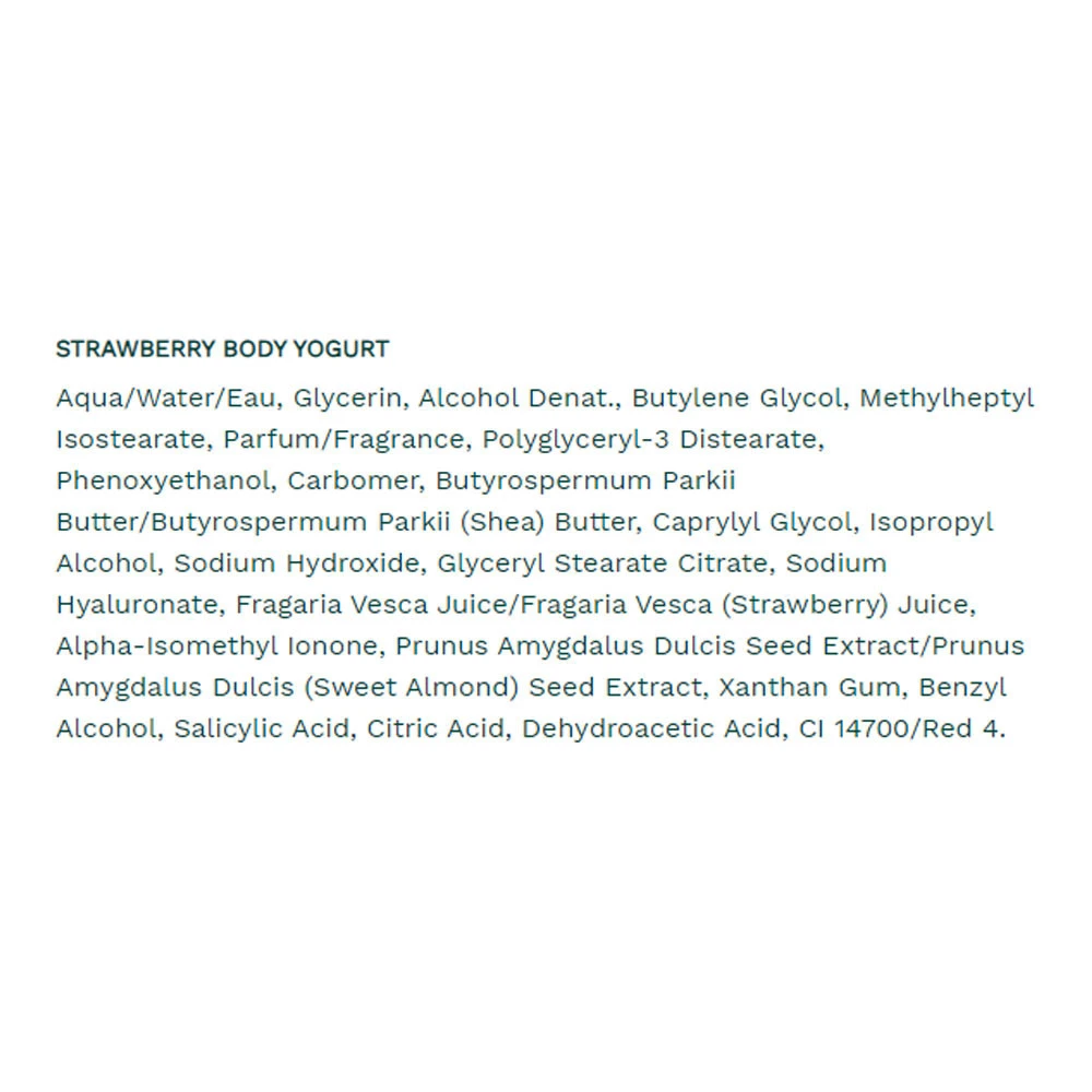 The Body Shop - Erdbeer Körperjoghurt (200 ml, Erdbeere) – Bild 4