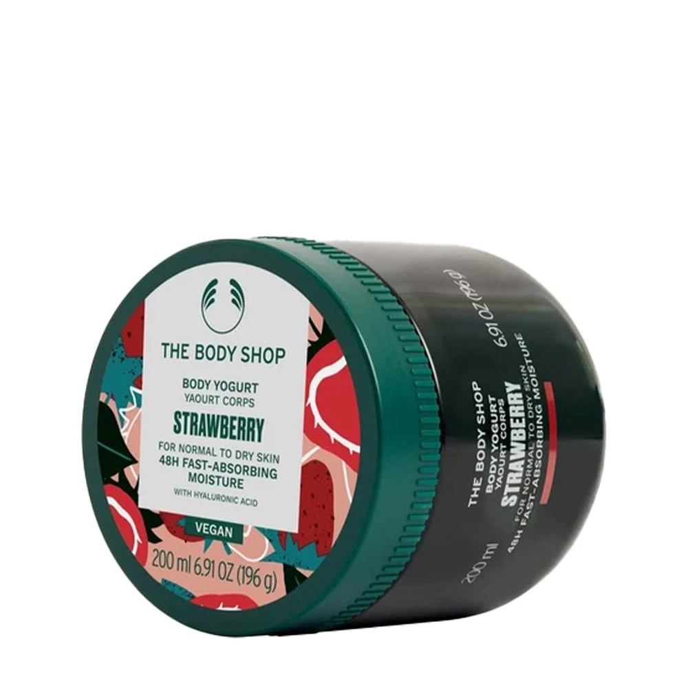The Body Shop - Erdbeer Körperjoghurt (200 ml, Erdbeere) – Bild 5