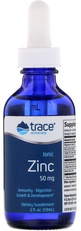 Trace Minerals Liquid Ionic Zinc 50 mg (59 ml)