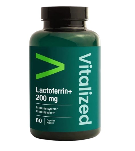 VITALIZED Lactoferrin+ 200 mg (60 caps)