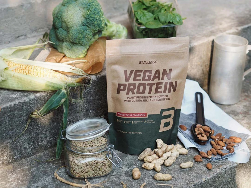 BioTechUSA - Veganes Protein, Waldfruchtgeschmack - 500g – Bild 9
