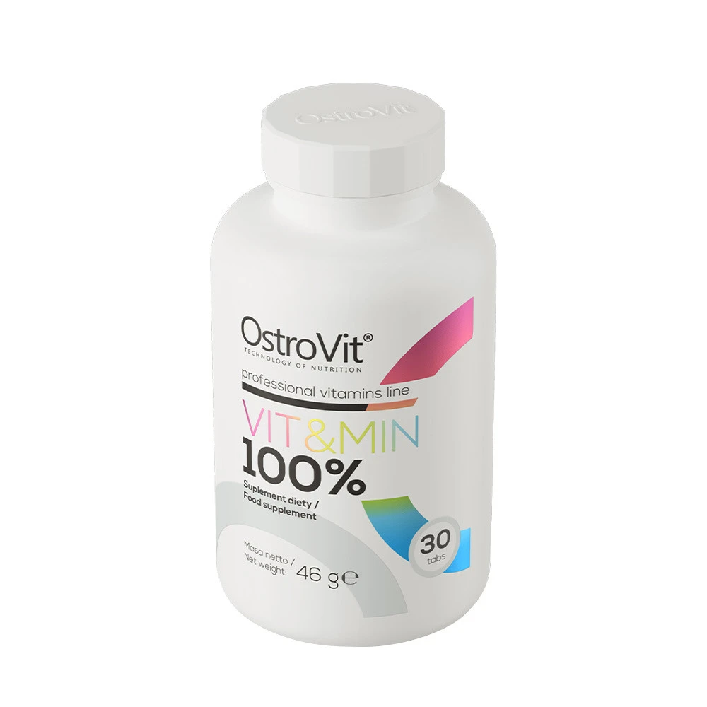 OstroVit - Vit&Min 100% - 30 Tabletten – Bild 3